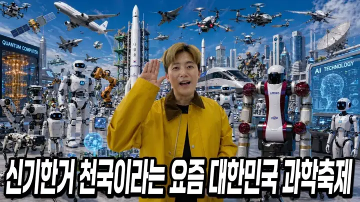 2026 대한민국 과학축제에서 로봇과 양자컴퓨터를 체험하는 허팝