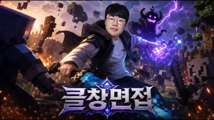 봉준의 클창 온라인 면접 현장과 지원자 발표 장면