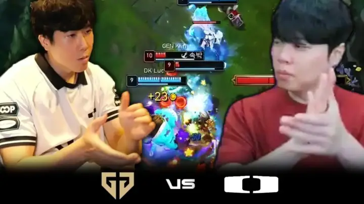 클리드의 GEN DK 경기 하이라이트 분석 장면