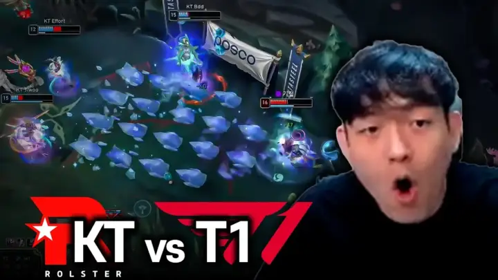 김군 유튜브의 KT T1 경기 분석과 원딜 생존력 해설