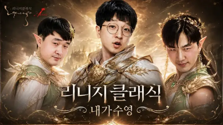 내가수영TV의 안타 토벌 도전 리니지 클래식 레이드 장면