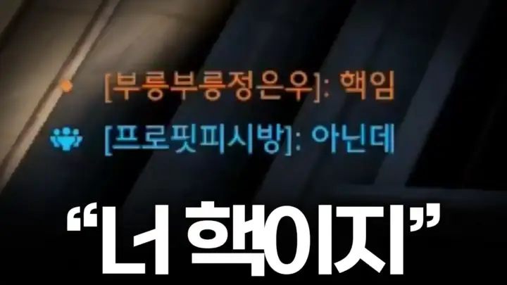 쪼낙 JJONAK의 오버워치 핵 의심 플레이를 확인하는 장면