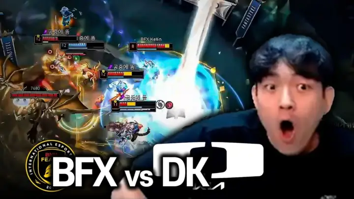 김군 유튜브의 BFX DK 경기 분석 영상 대표 이미지