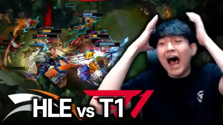 김군 유튜브가 해설한 HLE T1 플레이오프 5세트 경기 분석