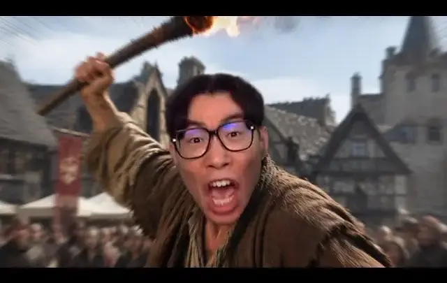 괴물쥐의 중세 정치 게임 전화 추리와 팀킬 장면