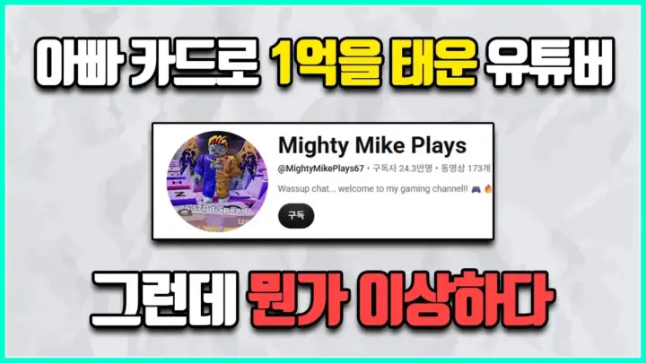 청원이의 9살 유튜버 사건 관련 영상 썸네일