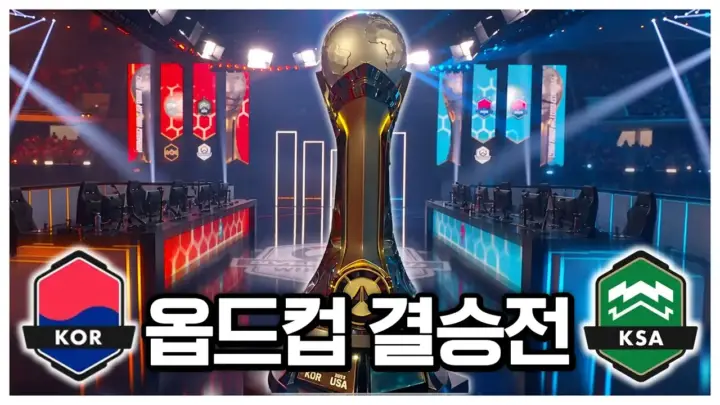 일루전 ILLUSION의 오버워치 월드컵 결승 대한민국 우승 경기 장면
