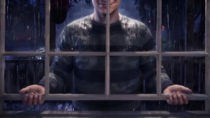 수탉의 낯선 사람 공포게임 Pineville Night Stalker 실황 장면