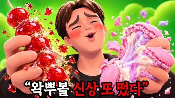 혜안의 왁뿌볼 월드 4 신작 오브젝트 소리 리뷰 장면