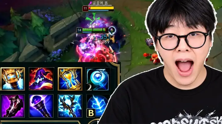 백크 Baekk의 주문력 800 사일러스 초극딜 플레이